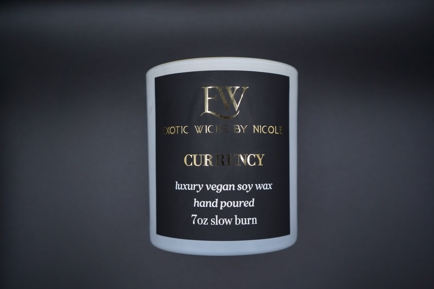 Currency Luxury Candle